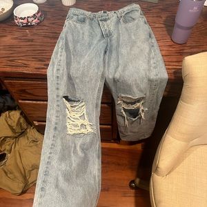 Princess Polly cute baggy crossover jeans